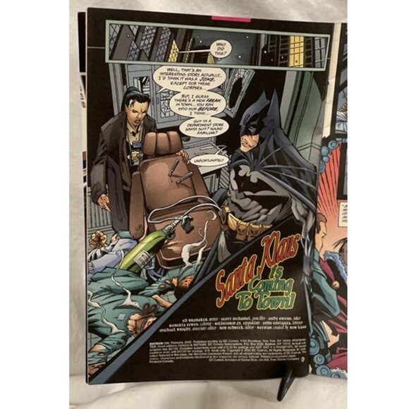 Batman Vol 1 598 Santa Klaus is Coming to Town! 2002 Scott McDaniel Patrick Mart - Picture 3 of 11